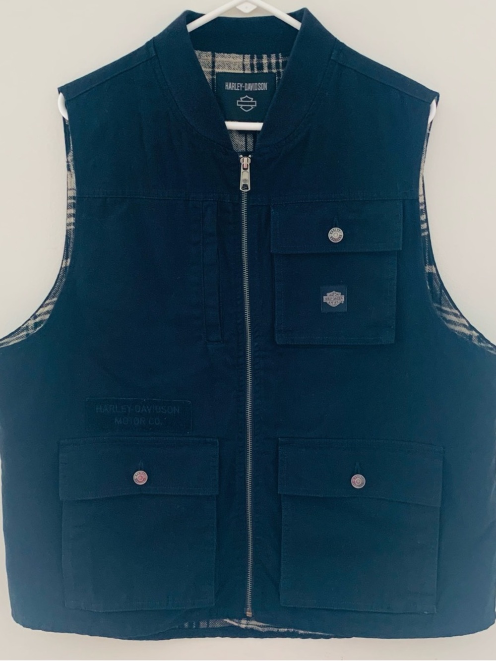 Harley-Davidson Men’s Lined Vest With Pockets